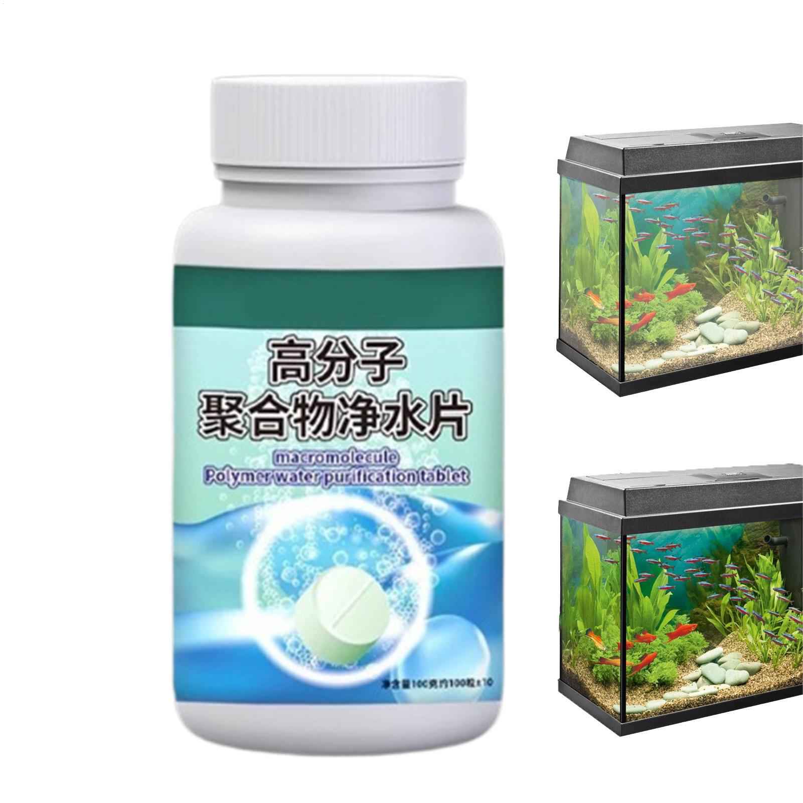 Betta Fish Tank - Tablet Pembersih Air Akuarium Penghilang Alga