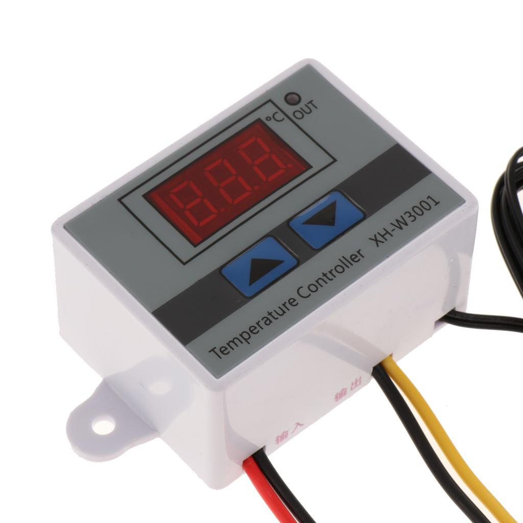 Aquarium Plants - Pengontrol Sensor Suhu dengan Probe Tahan