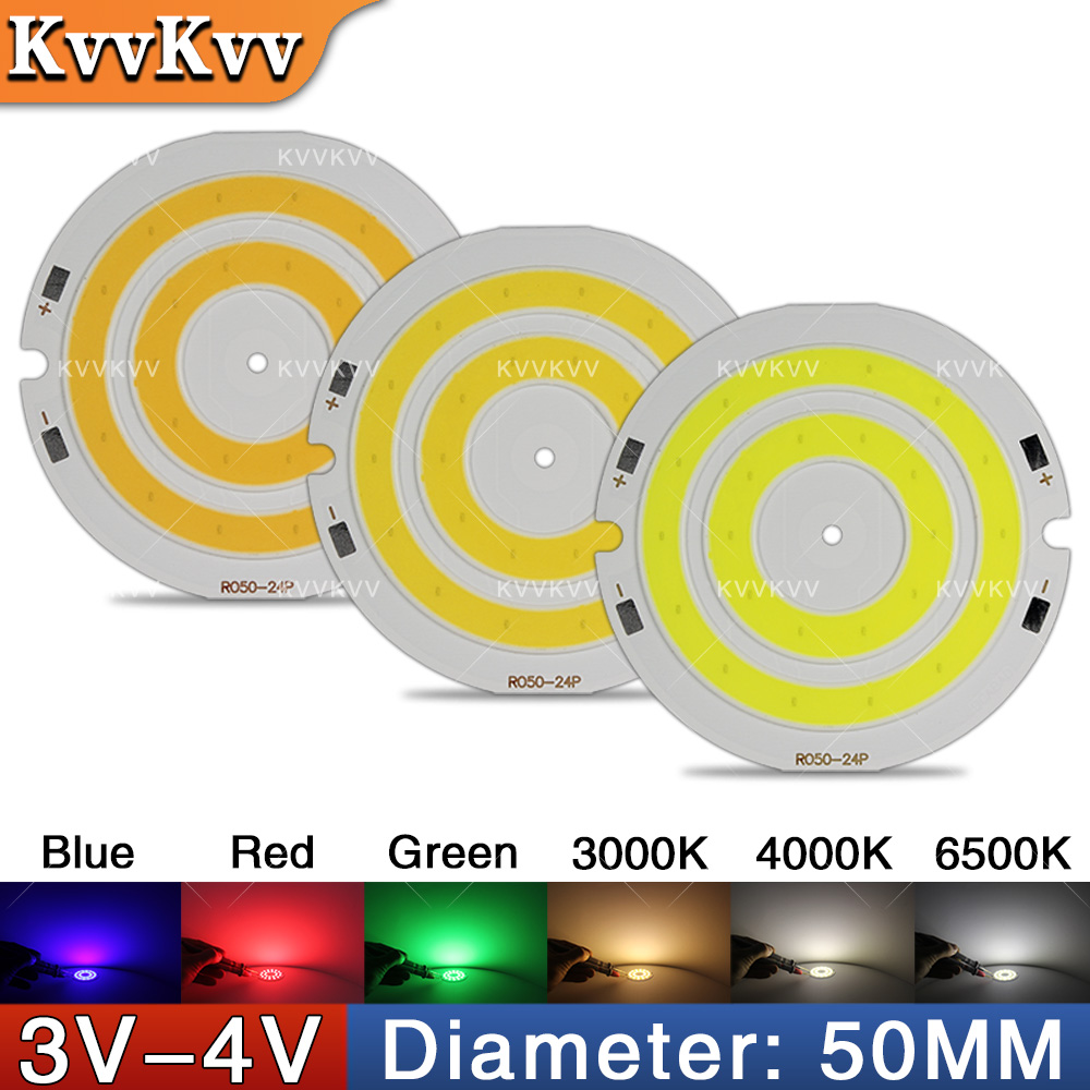Aquarium Light - Bagian Lampu LED COB Bulat 3V