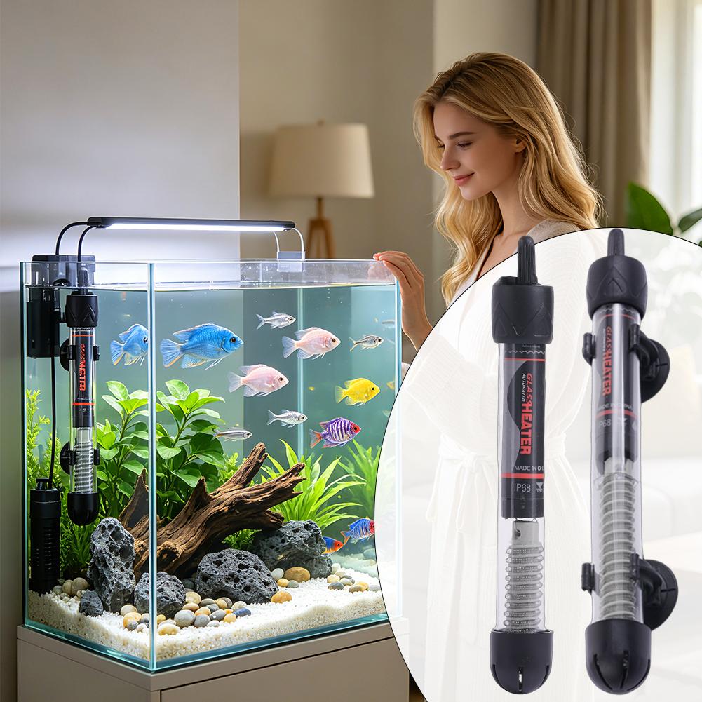 Pemanas Akuarium dengan Steker - Fish Tank Heater ulasan dan harga