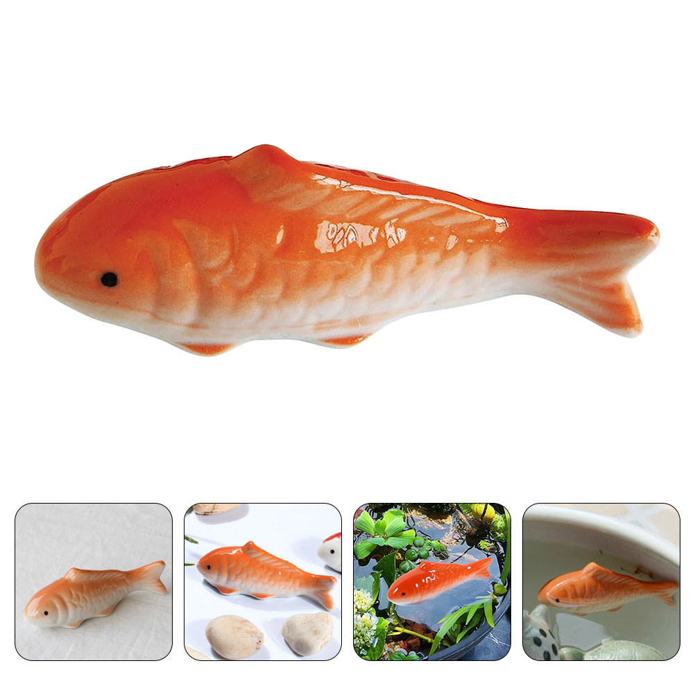 3 Buah Dekorasi Ikan Keramik T - Aquarium Decor ulasan dan harga