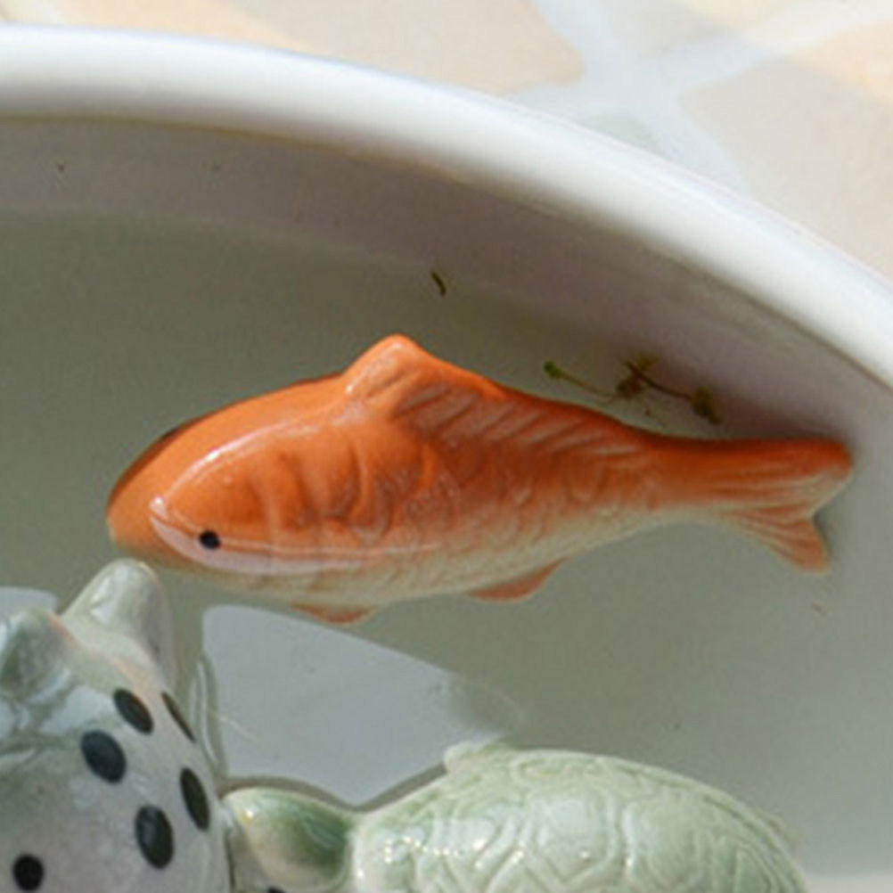 3 Buah Dekorasi Ikan Keramik T - Aquarium Decor ulasan dan harga
