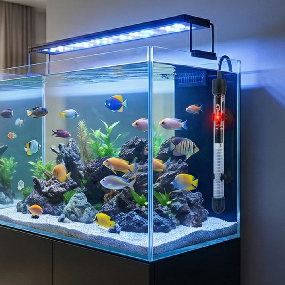 Pemanas Akuarium EU 25W/50W/10 - Fish Tank Heater ulasan dan harga