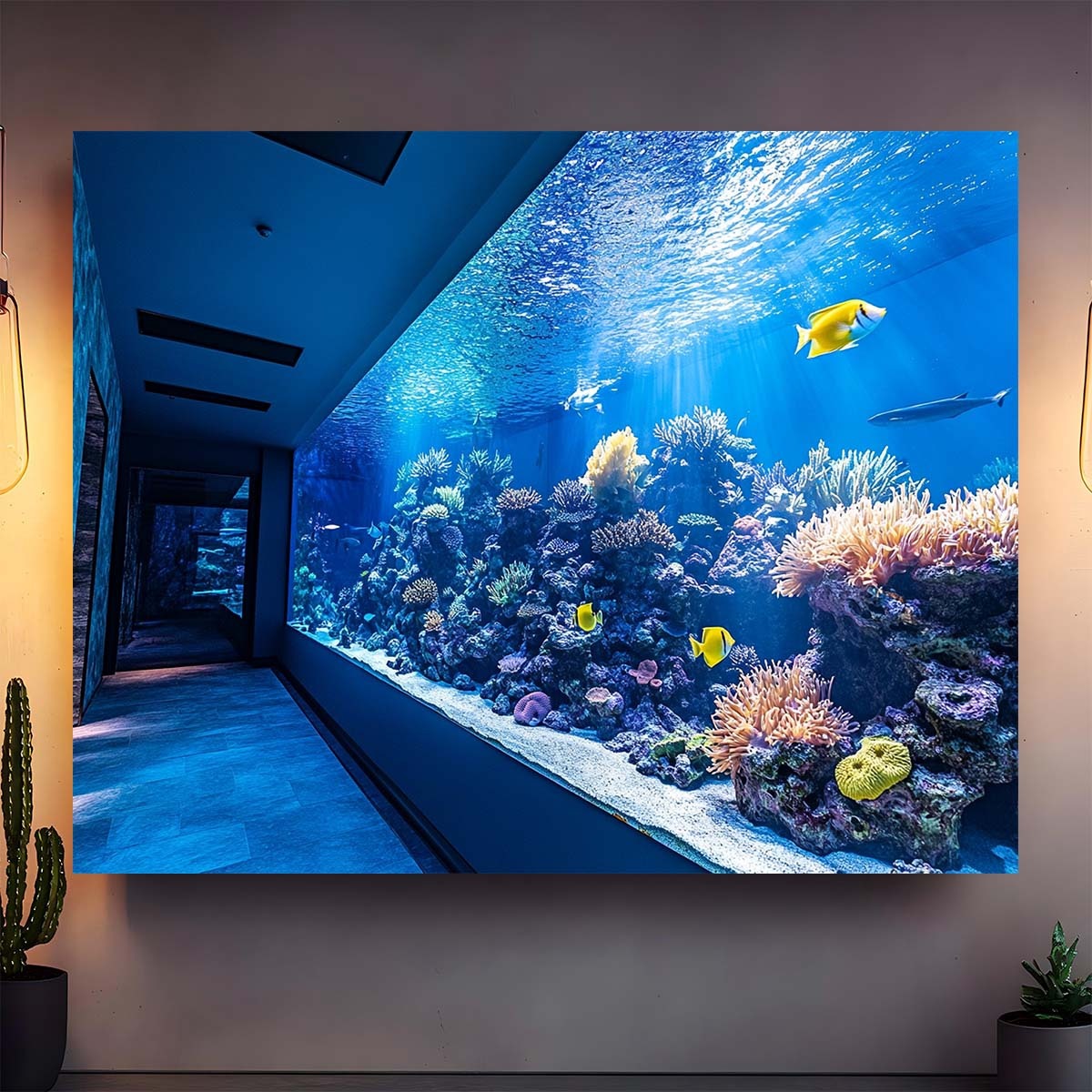 Permadani Akuarium Bawah Air y - Fish Aquarium Home ulasan dan harga
