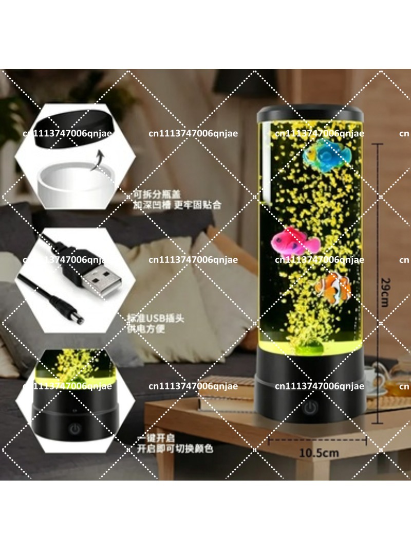 Lampu Ikan Gelembung LED Elekt - Aquarium Decor ulasan dan harga