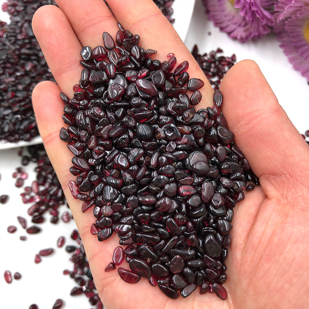 50g/pak Lot Garnet merah alami - Fish Tank Gravel ulasan dan harga