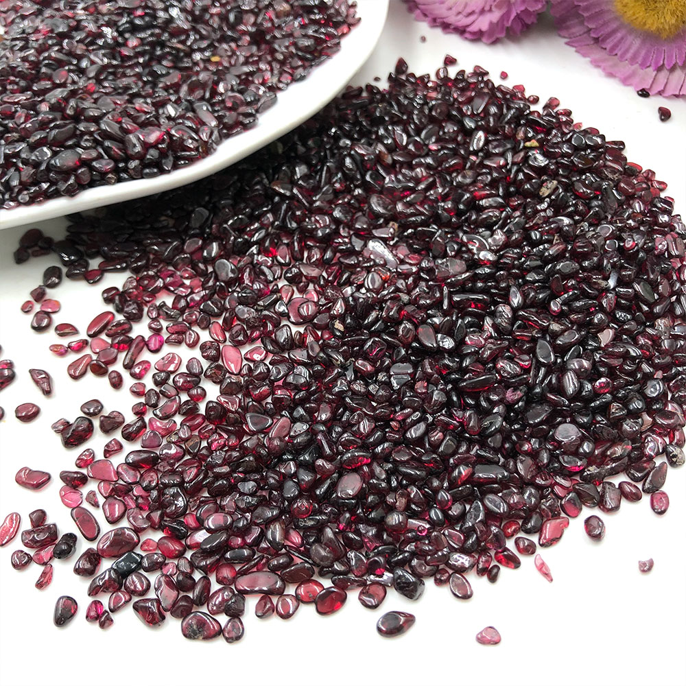 50g/pak Lot Garnet merah alami - Fish Tank Gravel ulasan dan harga