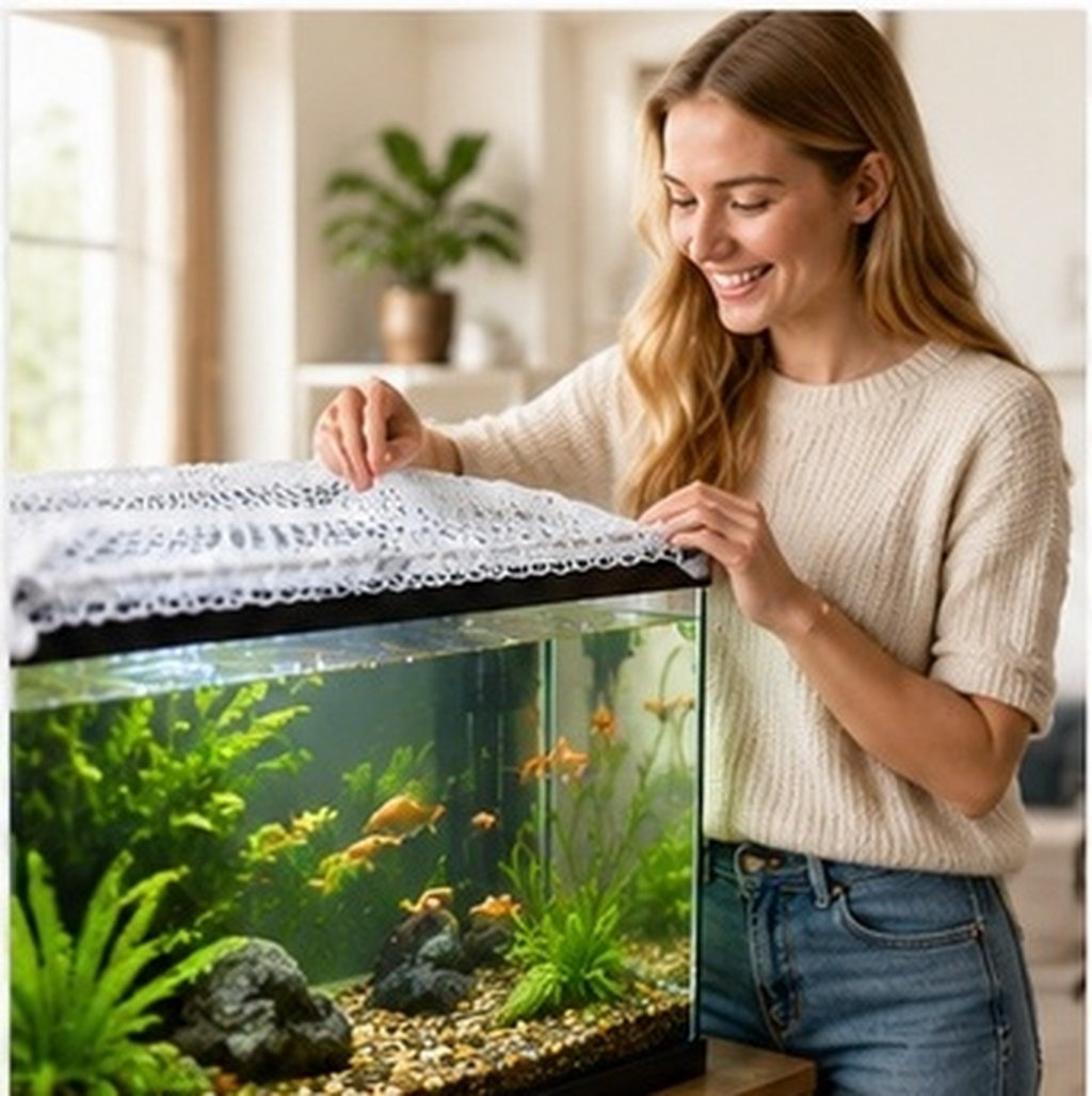 Penutup Jaring Akuarium Nilon  - Aquarium Fish Keeping ulasan dan harga