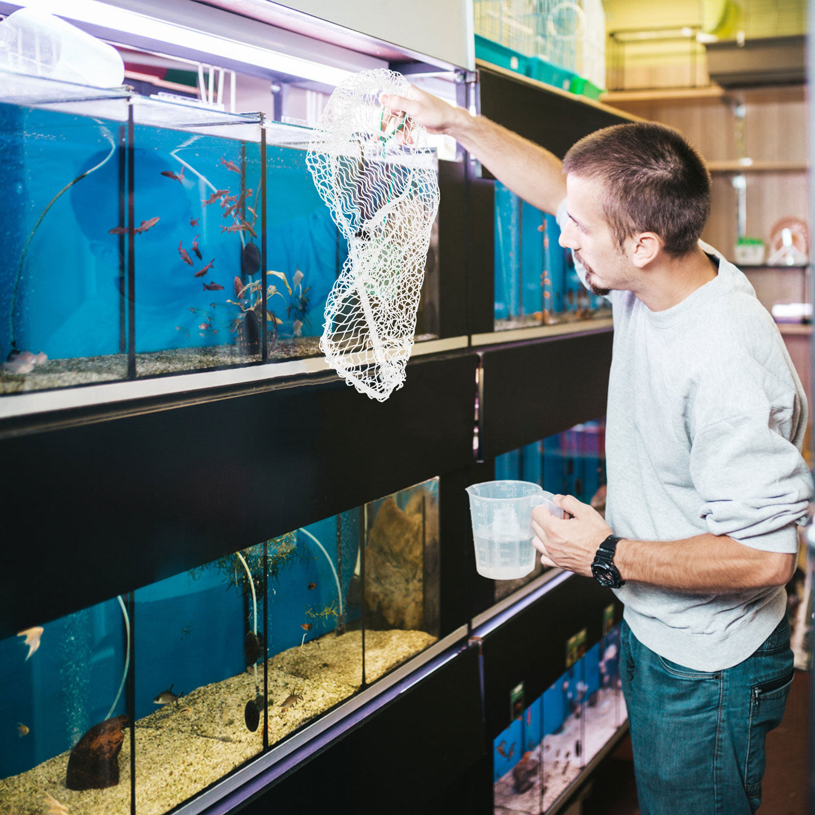 Penutup Jaring Akuarium Nilon  - Aquarium Fish Keeping ulasan dan harga